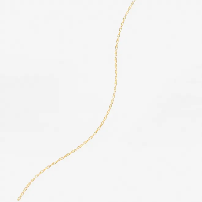 ŁAŃCUSZEK ZŁOTY 44 CM